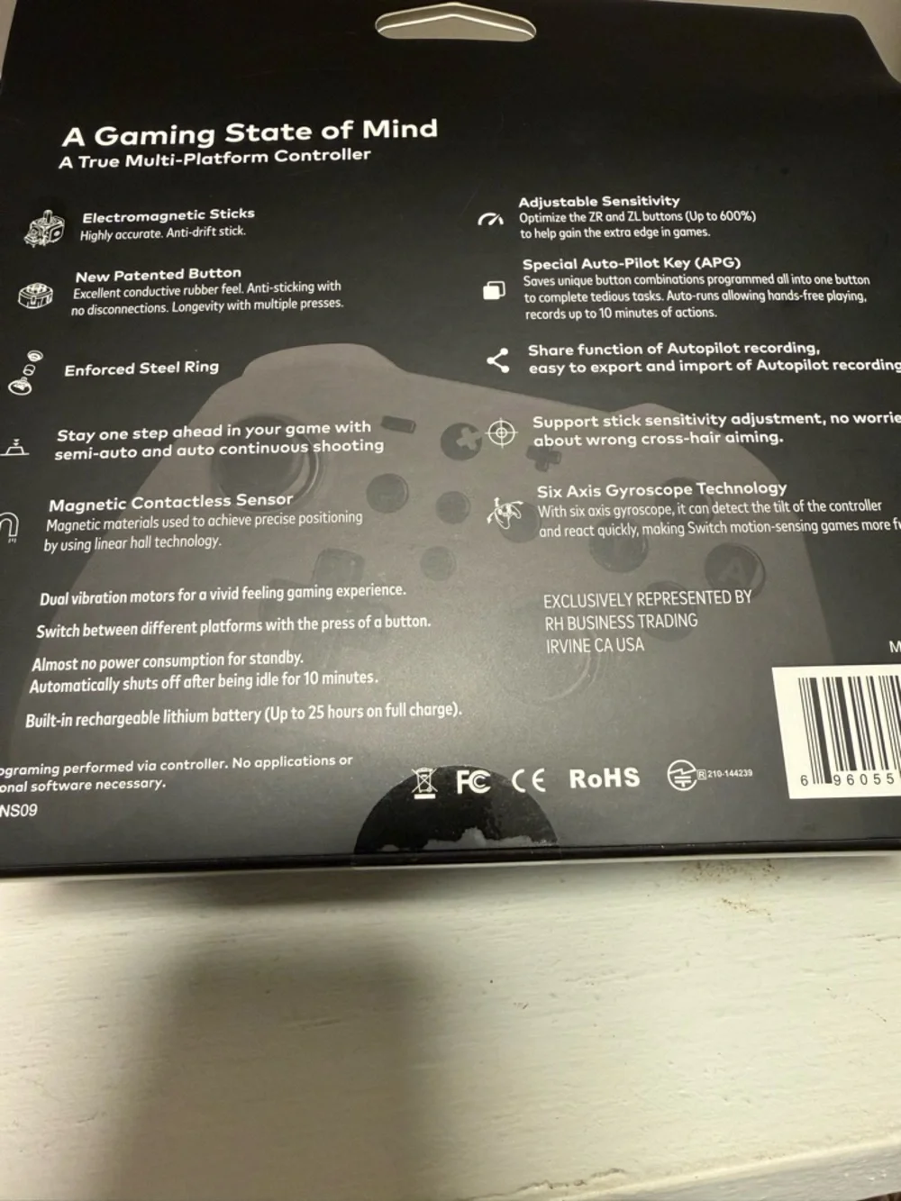 Nintendo Switch GuliKit ZEN PRO Wireless Gaming Controller NEW IN BOX
